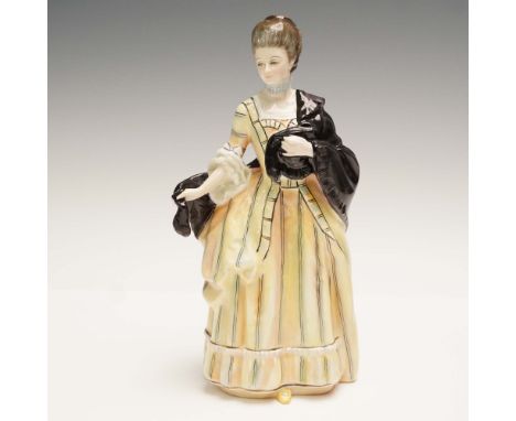 This elegant Royal Doulton figurine, titled Isabella, Countess of Sefton, captures the aristocratic grace of a noblewoman in 