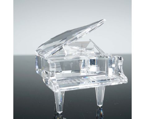 Elegant Swarovski crystal figurine titled Grand Piano, designed by Martin Zendron. Introduced in 1993 and retired in 2008, th