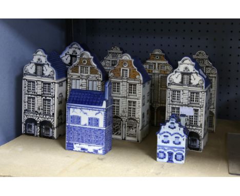 Collection of continental porcelain houses, Arras (10)