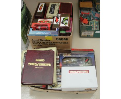 Two boxes of boxed Matchbox Model of Yesteryear cars