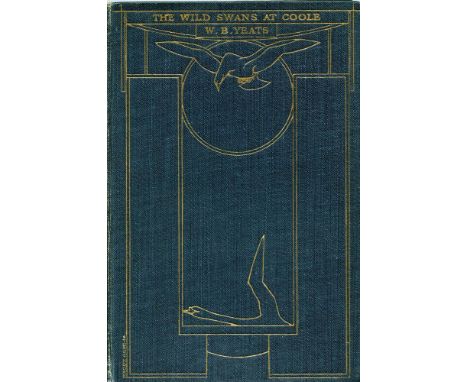 YEATS, W.B. The Wild Swans at Coole, London, 1919, first edition, previous owners signatures on front free endpaper, a fine c