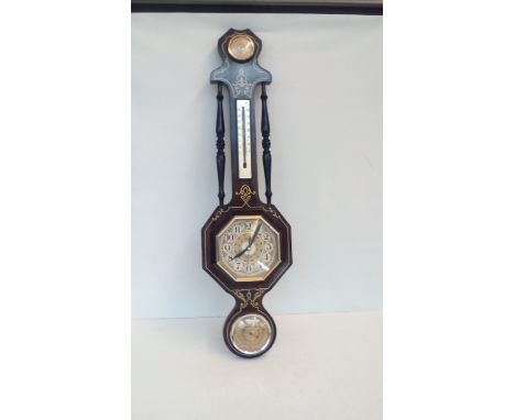Clock, Barometer, Thermometer