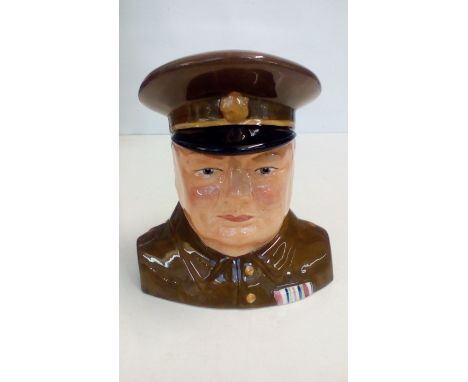 Carltonware Winston Churchill Character Jug, height 15cm 
