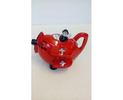 Carltonware Red Baron Teapot 
