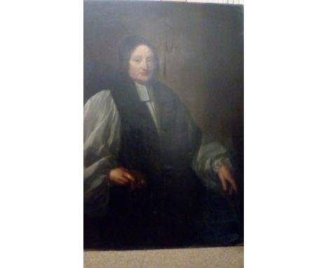 Large Victorian Oil on Canvas, Portrait of a Gentleman, unframed, 127cm x 101cm