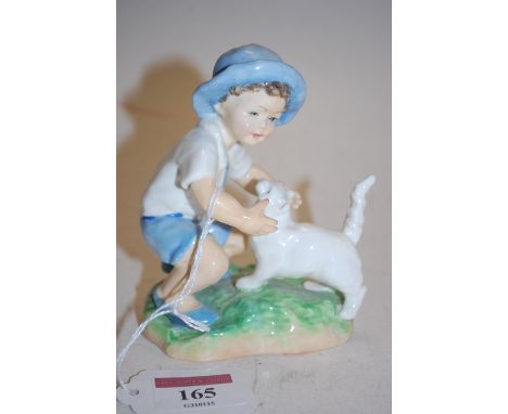 A Royal Worcester Dorothy Doughty figure ornament September No. 3457