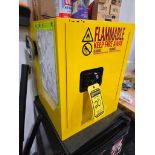 U-Line 4-Gallon Flammable Storage Cabinet w/ 3-In-1 Multi-Purpose Oil, Grease Tubes, Denatured Alcoh
