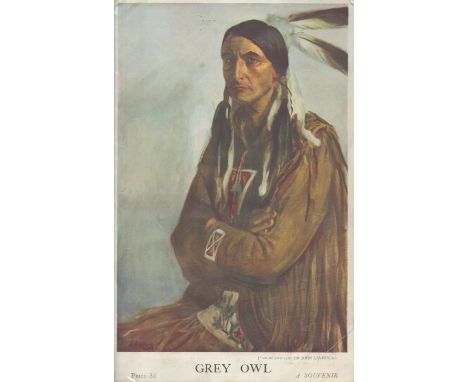Grey Owl A Biographical Note and a Day at Beaver Lodge. Published by Lovat Dickson, London, 1937. The material quoted in "A D