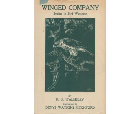 Winged Company Studies in Bird Watching. By R. G. Walmsley. Illustrated by Denys Watkins Pitchford. Published by Eyre and Spo