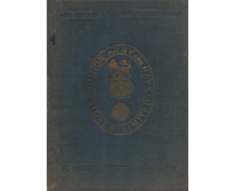 Junior Army and Navy Stores Ltd. York House, Regent Street, London. The list contains quotations only for Groceries, Provisio