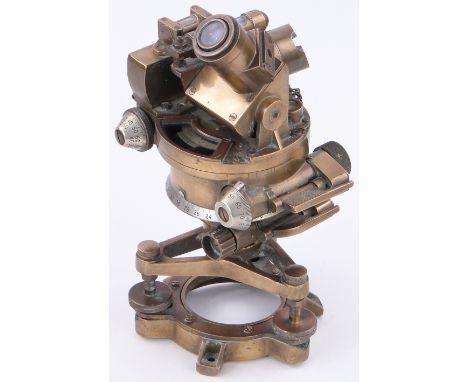 A Director No.7 Mk6 Second World War heavy gun sight,
marked H W L 437,  O S 2020 G A, designed for tripod mounting or boltin