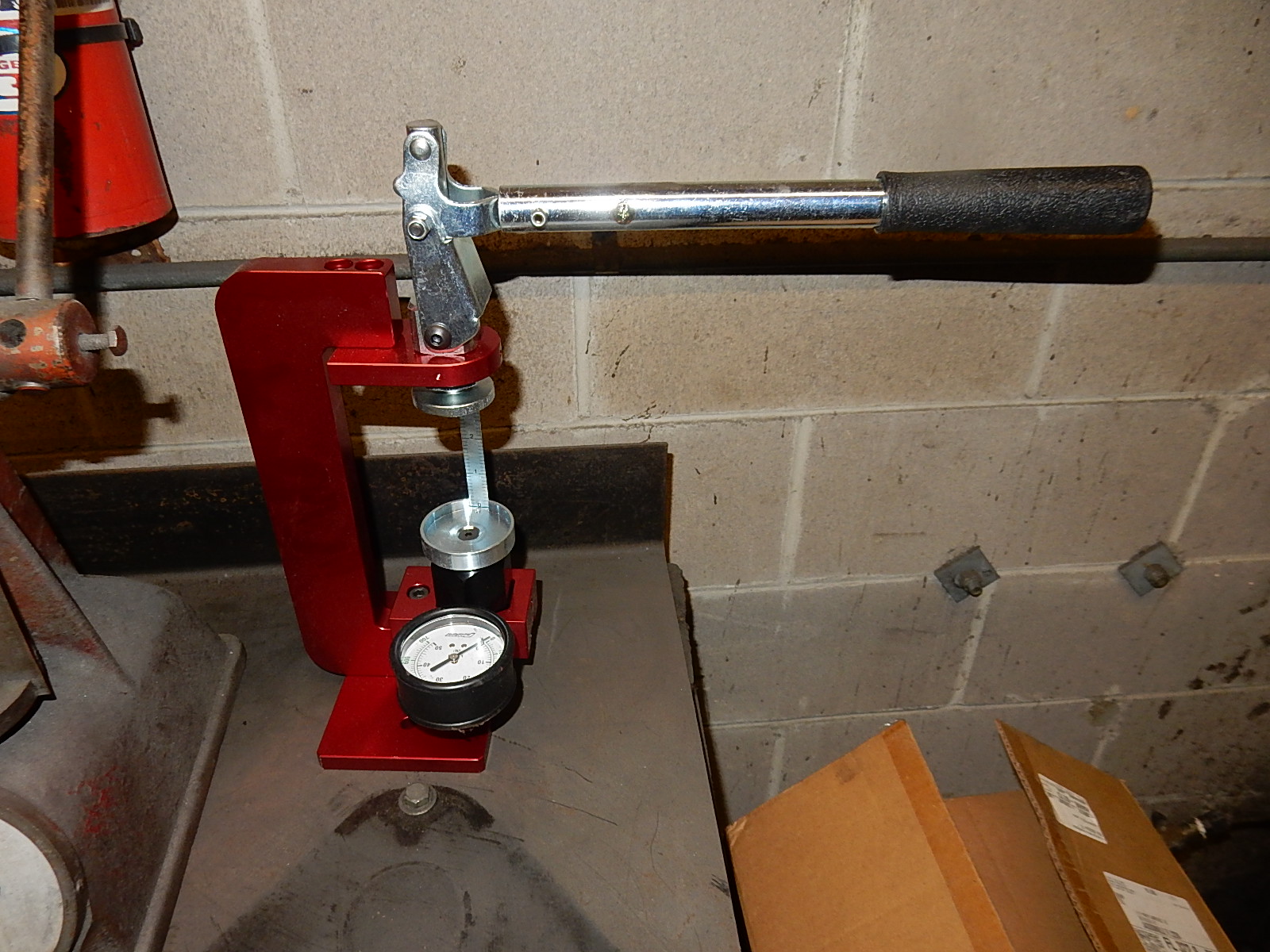 2 Valve spring compressors.