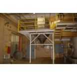 LTG Aerob/A-Aerob Receiving Hopper, Type AAS-0.5/GR750, Includes Rotary Valve, Structural Base