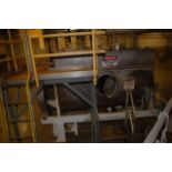 Premier Pneumatics Ribbon Blender, 48 in. x 96 in. x 60 in., Weigh Cells, Steel Base