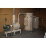 Hoffman Dust Collection System, Hoffman Blower #4207 W/40 hp Motor, 230/460 Volt