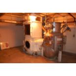 Boedecker Scaling Hopper w/Dust Collector, Rotary Valve