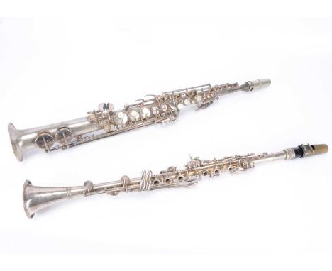 Clarinets, three clarinets comprising  'The Orpheum' made in USA together with a Rene Glenot Clarinet engraved to bell 10 Rue