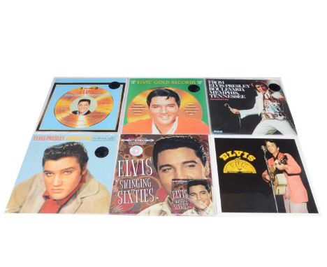 Elvis Presley LPs, six new and Sealed Elvis Presley Albums comprising Elvis At Sun, Swinging Sixties, Loving You, Golden Reco