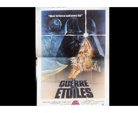 Star Wars / La Guerre Des Etoiles (1977) French Grande, French Grande Poster for the first in the original Star Wars trilogy 