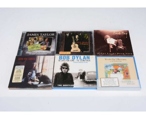 Folk / Folk Rock CDs, approximately ninety CDs of mainly Folk and Folk Rock with artists comprising Bob Dylan, Donovan, Nick 