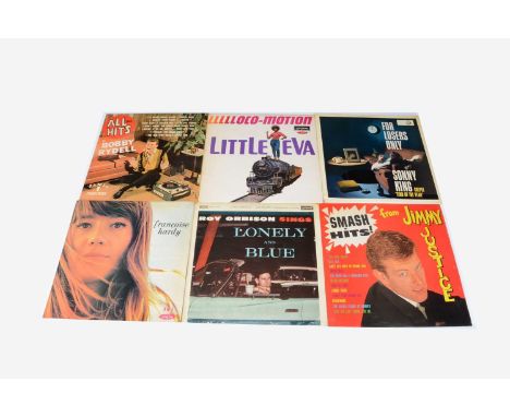 Sixties LPs, approximately eighty albums of mainly Sixties artists including Roy Orbison, Little Eva, Jimmy Justice, Walker B