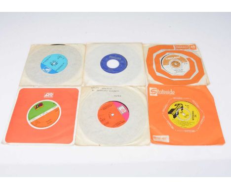 7" Singles, approximately ninety singles of various genres with artists including The Hi-Fis, David Bowie, Brinsley Schwartz,