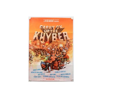 Carry On Up The Khyber (1968) UK One Sheet Poster, UK one Sheet for this classic Carry On film starring Kenneth Williams Sid 