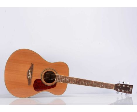 Vintage Acoustic Guitar, Vintage Acoustic Guitar model V300 natural finish very good condition with very light marks to scrat