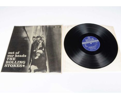 Rolling Stones LP, Out Of Our Heads LP - Original UK Stereo release 1965 on Decca (SKL 4733) - Laminated Sleeve - Blue Silver