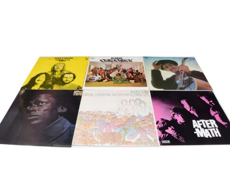 Sixties LPs, approximately seventy albums of mainly Sixties artists including The Rolling Stones, Beach Boys, Bonzo Dog Band,