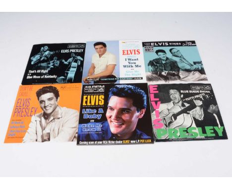 Elvis Presley 7" Singles / EPs, approximately one hundred and eighty 7" singles and EPs by Elvis Presley with titles includin