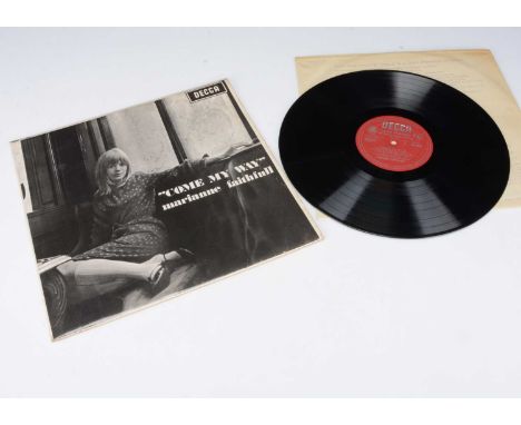 Marianne Faithfull LP, Come My Way LP - Original UK Mono Release 1965 on Decca (LK 4688) - Laminated Sleeve, Red unboxed labe