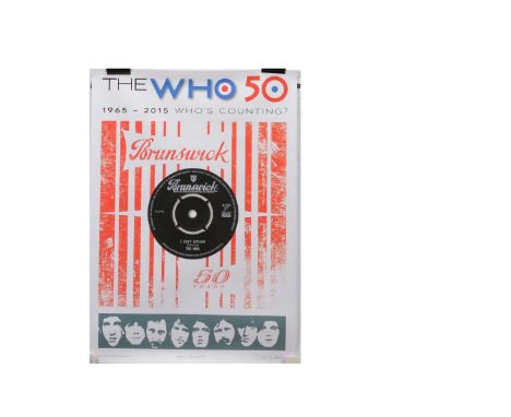 The Who Posters, four Who posters comprising a limited edition lithograph Poster for the Teenage Cancer Trust Benefit perform