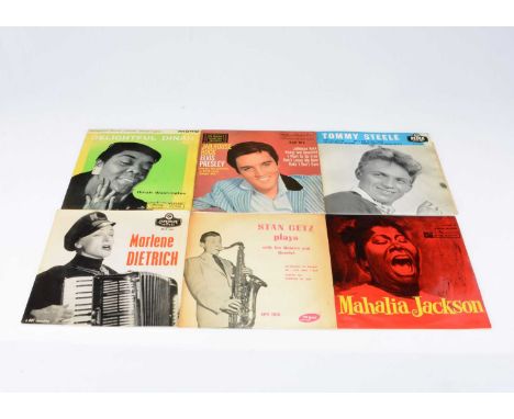 Sixties EPs, approximately one hundred and seventy EPs, mainly from the Sixties with artists including Elvis, Billie Holiday,