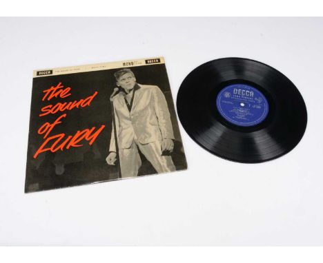 Billy Fury LP, The Sound of Fury 10" LP - Original UK Release 1960 on Decca (LF 1329) - Laminated Flipback Sleeve - Sleeve Ex