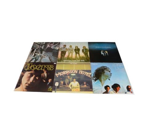 The Doors LPs, thirteen albums comprising Waiting For The Sun (Original Stereo), The Soft Parade, Strange Days, The Doors (Ge