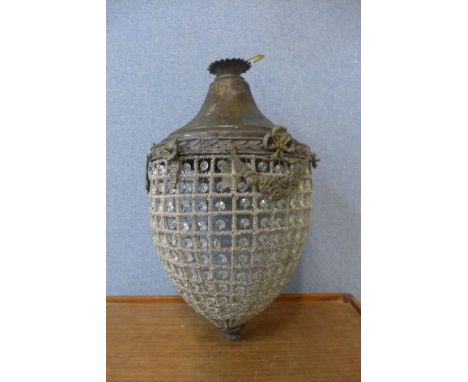 A French style ceiling light 