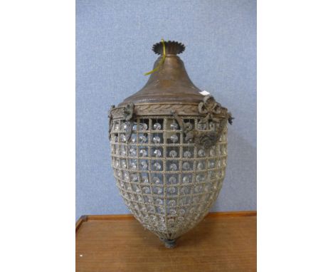 A French style ceiling light 