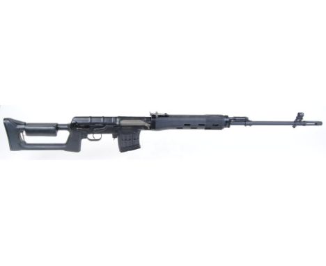 7.62 X 54 R SVD Dragunov MMG version, no.H01505437 (non firing reproduction)     This Lot is offered for the purposes of hist