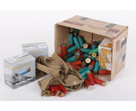 100 (approx) x 12 bore Various ; 50 Lyalvale Hunting Steel, 4 shot and 20 x .410 cartridges