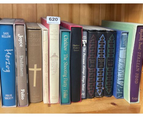 Folio Society: Thirteen volumes of classic literature.