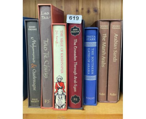 Folio Society: Seven volumes of Middle Eastern literature and history.
