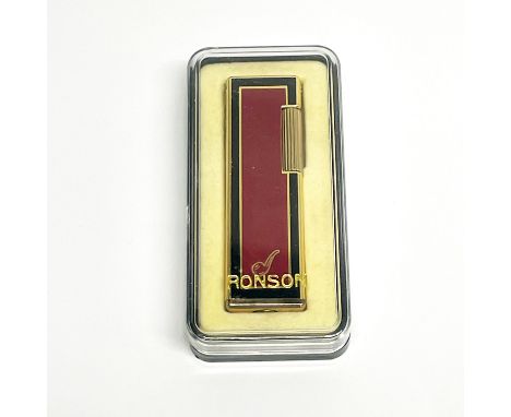 A vintage Ronson lighter.