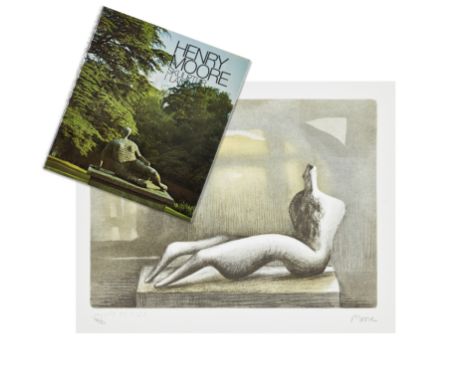 Henry Moore, OM CH British,1898-1986Reclining figure, Sunset, 1978 (Cramer 493);lithograph in colours, signed in pencil, date