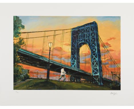 Bob Dylan, American b.1941-Under The Bridge, 2019;giclée print in colours on archival 100% cotton mould made Magnani 1404, 35