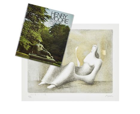 Henry Moore, OM CH British,1898-1986Standing figure, Dawn, (Cramer) 1978;lithograph in colours on BFK Rives wove, signed in p