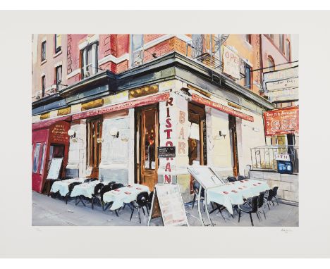 Bob Dylan, American b.1941-Little Italy, Lower Manhattan, 2019;giclée print in colours on archival 100% cotton mould made Mag