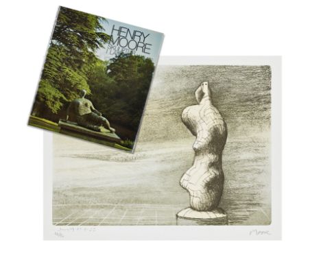 Henry Moore OM CH FBA,&nbsp;British 1898-1986,&nbsp;Standing Figure, Storm Sky (Cramer 494), 1978;&nbsp;lithograph in colours
