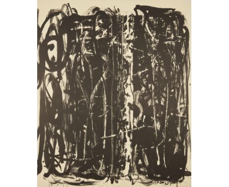 Sir Christopher Le Brun PPRA,  British b.1951- Plate 6, 1989; lithograph on 450gsm Zerkall mould-made wove,  signed and numbe