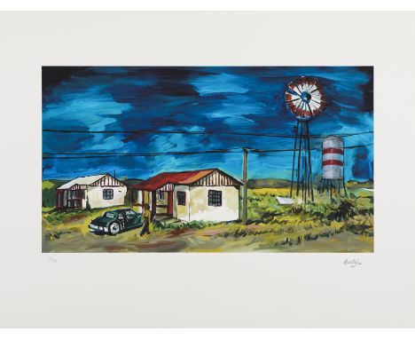 Bob Dylan, American b.1941-Threatening Skies, 2019;giclée print in colours on archival 100% cotton mould made Magnani 1404, 3